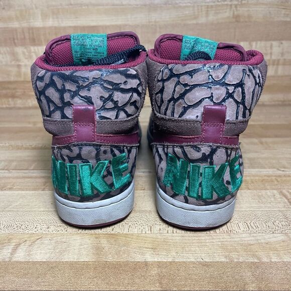 2008 Nike Terminator Hi Premium Dark Oak Shoes Size 7.5  307893-261 RARE main image 6